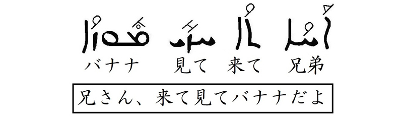 シリア語の世界（７）バナナはイチジクよりも甘い　川口一彦