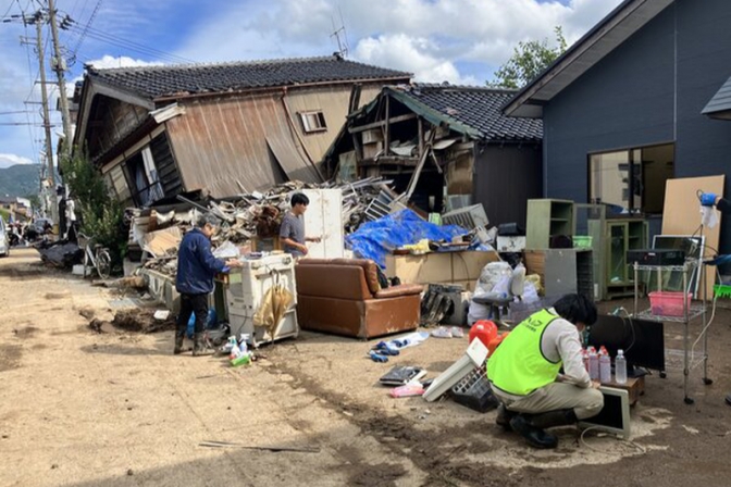 キリスト教団体、能登豪雨で緊急支援開始　協力呼びかけ