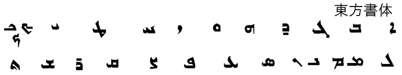 シリア語の世界（１６）子音文字と発音、母音について　川口一彦