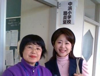 森祐理さん（右）と門間裕子先生（左）（写真提供：国際飢餓対策機構）