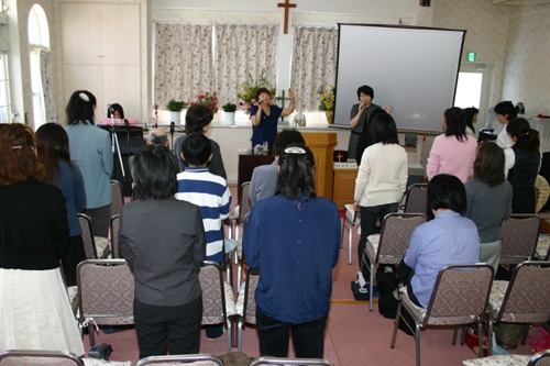 東京第一教会であったJRM第一回ミーティング（11日、写真・JRM）